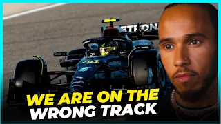 Hamilton says Mercedes is on the wrong track with W14 l 44F1