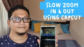 How to do the slow zoom in and out using CapCut - illustrated with Samsung Tab A7 Lite | Vlog 273