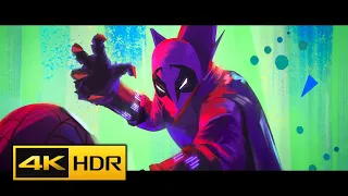 Spider-Man: Across the Spider Verse 2023 - Opening Scene in 4k HDR