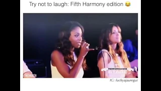 Fifth harmony try not to laugh