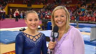UCLA's Madison Kocian on floor routine: 'I was going for the 10'