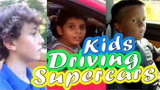 👑 Kids Driving Supercars