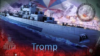 World of Warships Blitz Tromp - prezentacja okrętu