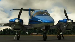 Test flying the DA62 in Microsoft Flight Simulator