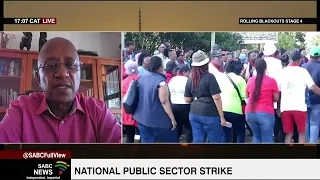 Impact of Nehawu strike on the health sector: Dr Percy Mahlathi