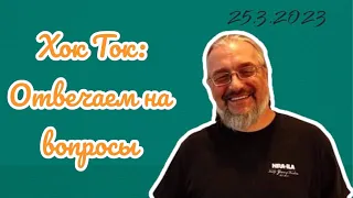 Хок Ток: Спецвыпуск. Ответы на вопросы.