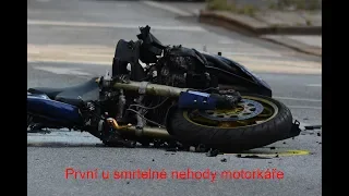 První u smrtelné nehody motorkáře