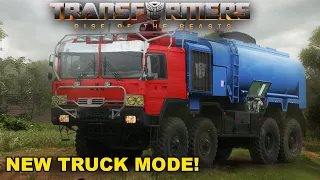 Transformers Rise Of The Beasts - Upgraded Optimus Prime Concept Art (Fan Made)