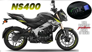 Finally Pulsar Ns400 Launch with 4 Color 💥| Price? & All Features | New Pulsar Ns400 2024 | Biggest