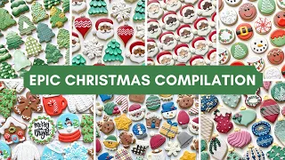 Christmas Cookies ~ Cookie Decorating Compilation of every Christmas cookie I've made from 2018-2022