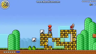 Super Mario Advance 4.:Super Mario Bros  3 World 1-3 in Mario Editor