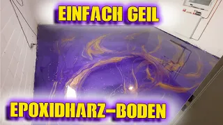 Epoxidharz-Boden SUPER Alternative zu jedem Boden  | GamingKeller Teil 13