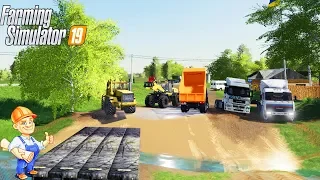 [РП] СТРОИТЕЛЬСТВО НОВОГО МОСТА В FARMING  SIMULATOR 19