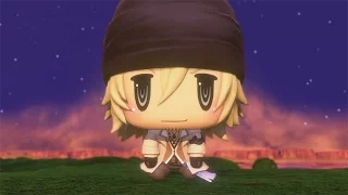 Japanese Dub World of Final Fantasy Walkthrough Gameplay Part 15 - Snow and the Frogs