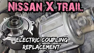 Nissan X-Trail Rear Differential Electric Coupling Noise Fix | Electric Coupling Assembly Replaced.