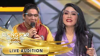 Duet Bikin Merinding! Rita Sugiarto Feat Pasha Ungu | Live Audition | Rising Star Indonesia Dangdut