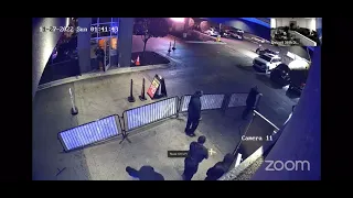 5tewy getting murdered at truth night club, while tr￼uth  security walk gunman to his car.