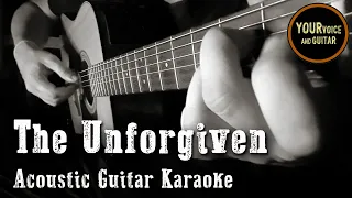 Metallica - The Unforgiven -  Acoustic Guitar Karaoke