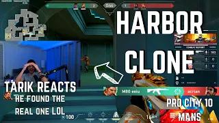 SEN tarik REACTS to this HARBOR CLONE LOL // PRO CITY 10 MANS | VALORANT Clips