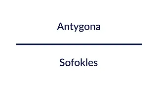 Antygona - Sofokles | Audiobook Całość!