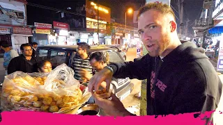 Indian STREET FOOD Tour at Night - Momos, Vada Pav & Chicken Tandoori | Jorhat, Assam, India