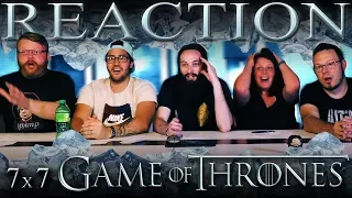 Game of Thrones 7x7 FINALE REACTION!! "The Dragon and the Wolf"