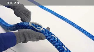 Samson Rope: End-for-End Lock Stitching Procedure