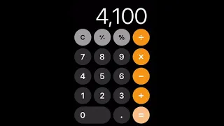 Calculator: hitting 1+1 challenge: 1 to 10000!