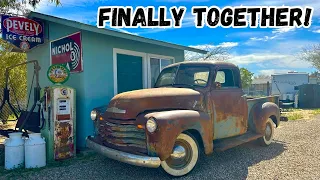 1948 Chevy put together again, first time in 58 years!