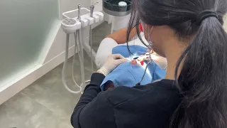 an ordinary day at the dentist's office