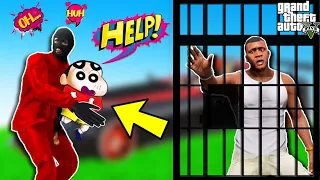 GTA 5: SHINCHAN Got KIDNAPPED By BIG MAFIA! (Franklin Can Save?)