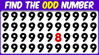 Can you Find the Odd Emoji out & Letters and numbers in 15 seconds | Find The Odd Emoji #17