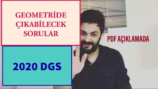 2020 DGS GEOMETRİDE ÇIKABİLECEK SORULAR ( ÇOKGENLER ) #2020DGS #DGS #DGSGEOMETRİ