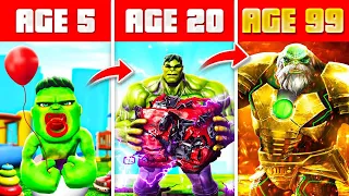 Surviving 99 Years As HULK To Defeat ABOMINATION! (GTA 5 RP)