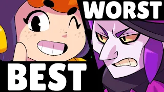 (V32) Ranking EVERY Brawler from WORST to BEST! | Pro Tier List 2023