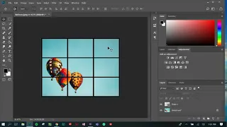 Applying a 'Rule of Thirds' grid in Photoshop (9PDM)