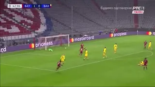 Leroy Sane Goal vs Barcelona 🥵 (Bayern Munich 2-0 Barcelona) Champions League