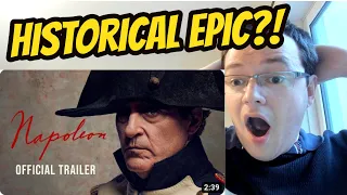 History Nut Reacts to NAPOLEON TRAILER - Looks Epic!