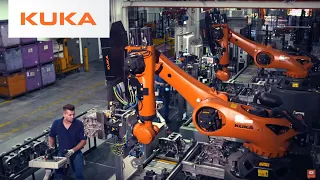 BMW Quality Assurance Using Large Robots Working Safely Next to People
