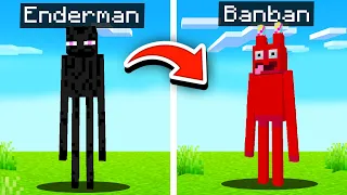 Convertí Los Mobs de Minecraft en GARTEN OF BANBAN 😱