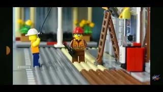 (LEGO видео ограбление банка часть 1) озвучка БАТС