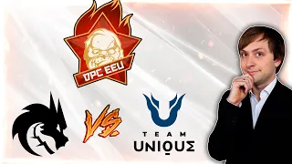 НС смотрит игру Team Spirit vs Team Unique | DPC 2021/2022 | Дивизион 1 | Восточная Европа