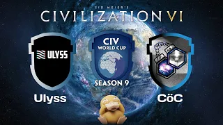 Ulyss vs CoC CWC Season 9 Civilization 6