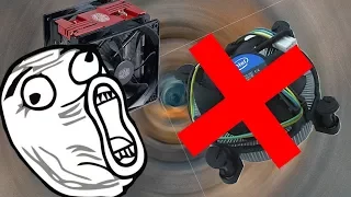 What it feels like to get rid of intel stock cooler