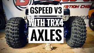 TRX-4 axle based Gspeed V3