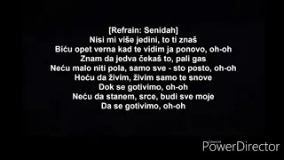 SENIDAH & RAF CAMORA - 100% (TEKST/LYRICS/TEXT)