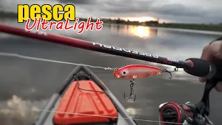 Isca Artificial Canivetinho KV na pesca ultralight caiaque tuna 115