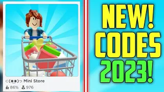 HURRY! - NEW MINI STORE CODES 2023!