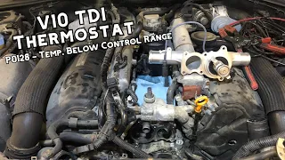 V10 TDI Replacing faulty Thermostat
