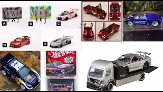 The Latest Cars from Hot Wheels, Tarmac Works, Johnny Lightning, MiniGT and Majorette